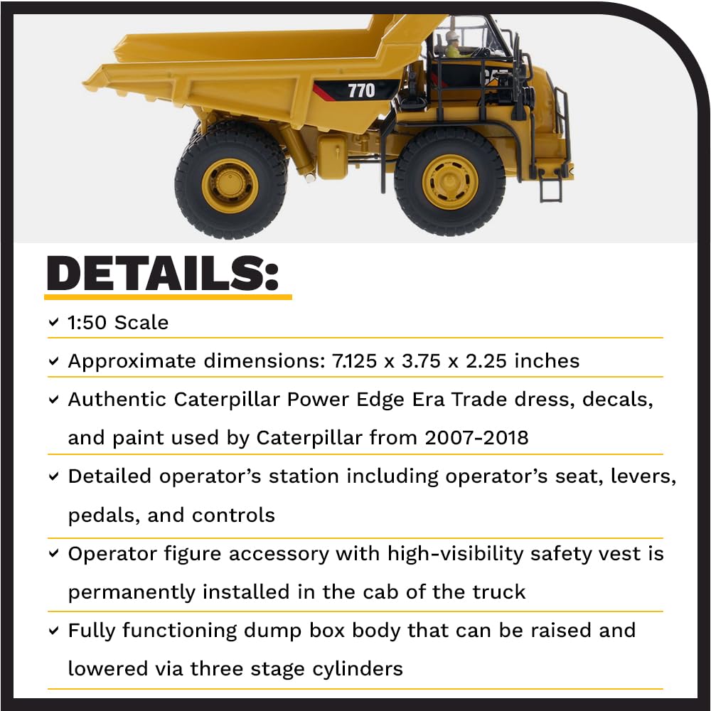 Amazon | ダイキャストマスター 1/50 コアクラシックシリーズ Cat 770